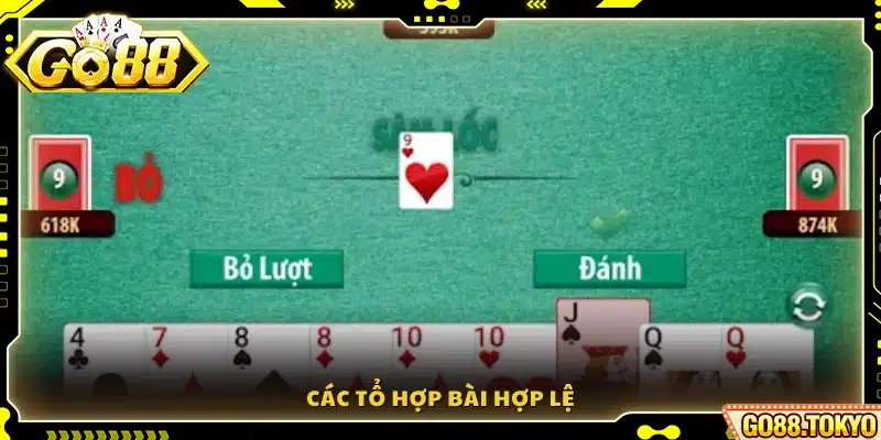 Những kiểu kết hợp bài hợp lệ cần nắm